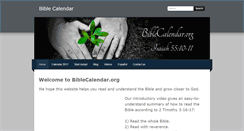 Desktop Screenshot of biblecalendar.org