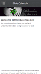 Mobile Screenshot of biblecalendar.org